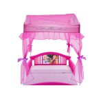 Delta Children Disney Princess Plastic Toddler Canopy Bed, Pink