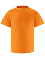 Boys Swim Shirt Orange Short Sleeve Rash Guard for Boys Rashguard for Kids Youth UPF+ 50 Water Shirts for Boys Sun Shirt for Beach Surfing Fishing Swim Wear